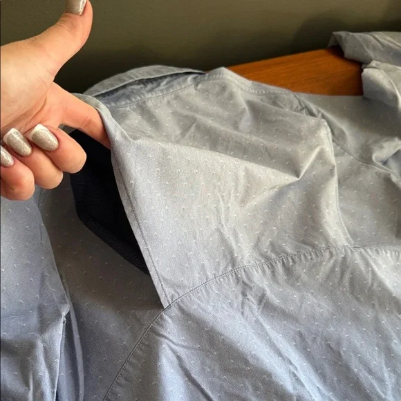 Columbia omni shade sun protection Light Blue Button-Up Shirt new !! - Picture 10 of 14